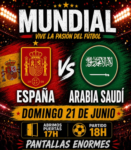 España vs Arabia Saudí | Mundial 2026